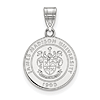 Sterling Silver 5/8in James Madison University Crest Pendant