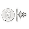 14kt White Gold Kansas City Royals Lapel Pin