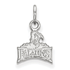 Sterling Silver 3/8in Furman University Paladins Charm