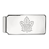 Sterling Silver Toronto Maple Leafs Money Clip