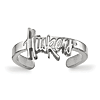 Sterling Silver University of Nebraska Huskers Toe Ring