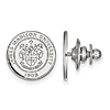 14k White Gold James Madison University Crest Lapel Pin