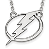 Sterling Silver Tampa Bay Lightning Necklace