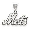 Sterling Silver 3/8in New York Mets Pendant