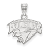 US Air Force Falcons Pendant 1/2in 10k White Gold