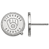 Sterling Silver Milwaukee Brewers Small Post Earrings