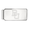 Sterling Silver Baylor University Money Clip