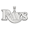 Sterling Silver Large Tampa Bay Rays Pendant
