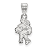 Iowa State University Cy Pendant 5/8in Sterling Silver
