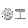 Central Michigan University Crest Cuff Links Sterling Silver