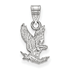 US Air Force Academy Falcon Charm 1/2in Sterling Silver