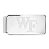Wake Forest University Money Clip Sterling Silver