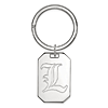 Sterling Silver University of Louisville Key Chain
