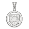 United States Military Academy Circle Pendant Sterling Silver