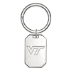 Sterling Silver Virginia Tech Key Chain