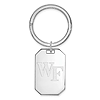 Sterling Silver Wake Forest University Key Chain