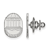 Sterling Silver Coastal Carolina University Crest Lapel Pin