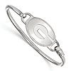 Sterling Silver 7in University of Georgia Bangle