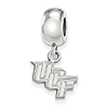 Sterling Silver University of Central Florida Tiny Dangle Bead