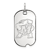 Sterling Silver University of Maryland Small Dog Tag