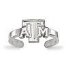 Sterling Silver Texas A&M University Toe Ring