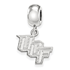 University of Central Florida Dangle Bead Sterling Silver