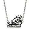 Sterling Silver Coastal Carolina University Enamel Logo Necklace