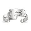 Sterling Silver Purdue University Toe Ring
