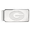 10kt White Gold University of Georgia G Money Clip