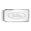 Sterling Silver Ole Miss Money Clip