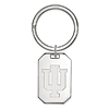 Sterling Silver Indiana University Key Chain