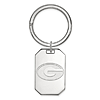 Sterling Silver University of Georgia Key Chain