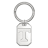 Sterling Silver University of Tennessee Key Chain