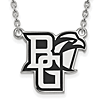 Bowling Green State Univ. Enamel Pendant on 18in Chain Sterling Silver