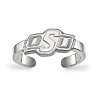 Sterling Silver Oklahoma State University Toe Ring