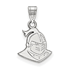University of Central Florida Knights Pendant 1/2in 10k White Gold