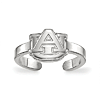 Sterling Silver Auburn University Toe Ring