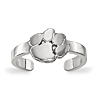 Sterling Silver Clemson University Toe Ring
