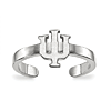 Sterling Silver Indiana University Toe Ring