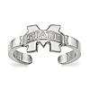 Sterling Silver Mississippi State University Toe Ring
