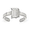 Sterling Silver Detroit Tigers Toe Ring