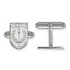 Sterling Silver University of Memphis Crest Cuff Links