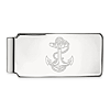 United States Naval Academy Anchor Money Clip Sterling Silver