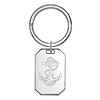 Sterling Silver United States Naval Academy Anchor Key Chain