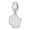 University of Colorado CU Small Dangle Bead Sterling Silver
