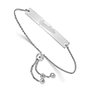 Sterling Silver Cleveland Guardians Script Bar Bracelet