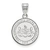 Sterling Silver 5/8in Penn State University Crest Pendant