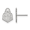 Sterling Silver Purdue University Boilermakers Post Earrings