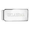 14kt White Gold University of Oklahoma Money Clip