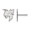 Sterling Silver Georgia Tech Buzz Post Earrings